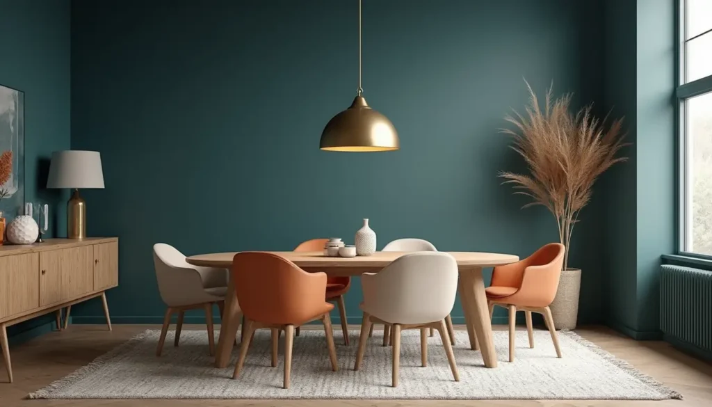 Colores que combinan con el azul petróleo: ideas y combinaciones perfectas 1 Colores que combinan con el azul petróleo: ideas y combinaciones perfectas 1