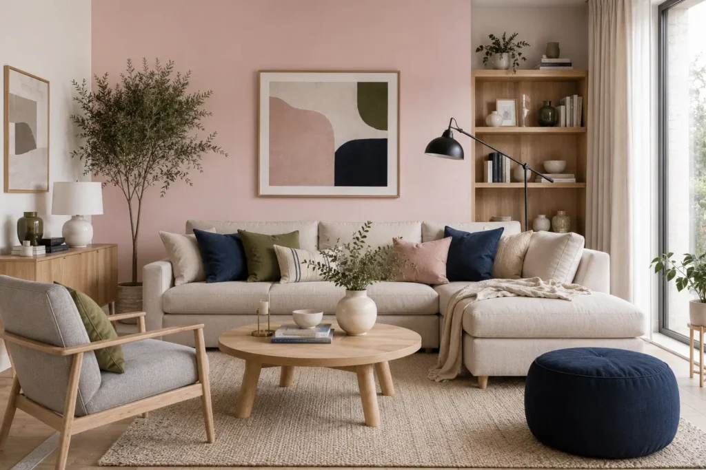 Colores que combinan con el rosa palo para crear armonía en tu decoración 13 paleta de colores que combinan con rosa palo