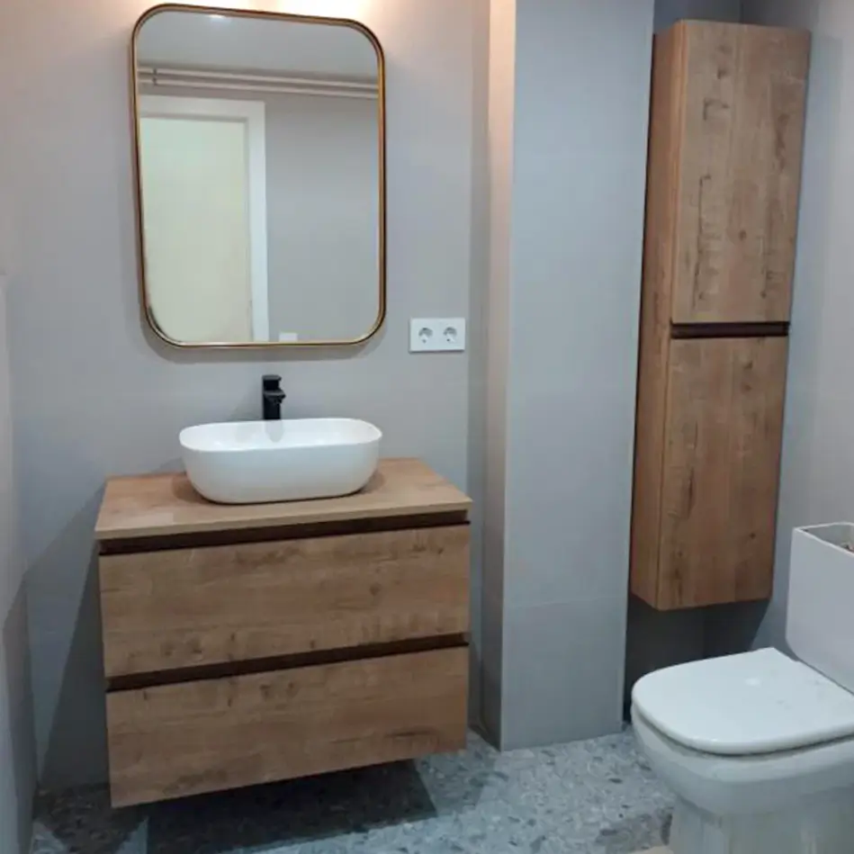 Combinando muebles de baño con lavabo integrado para una decoración perfecta 1 Combinando muebles de baño con lavabo integrado para una decoración perfecta 1