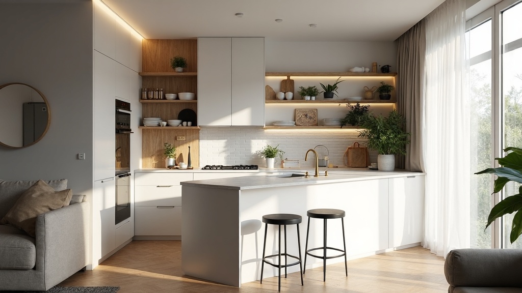 Decoración de cocinas pequeñas: Ideas y trucos para optimizar el espacio 13