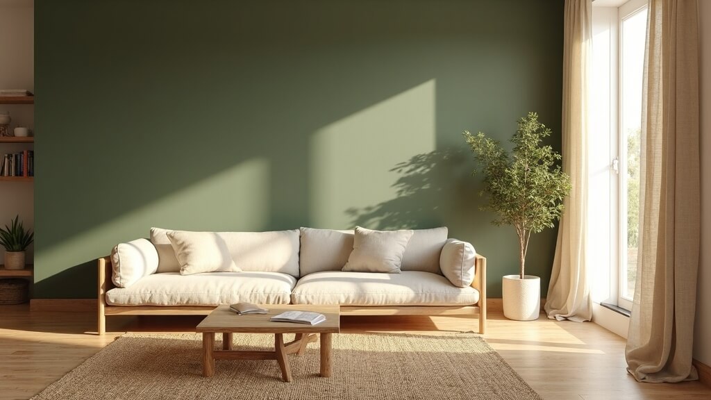 Qué colores combinan con verde militar: el tono natural que transforma cualquier espacio 11