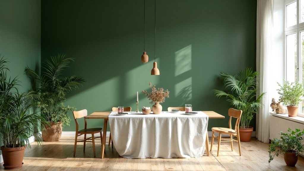 Qué colores combinan con verde militar: el tono natural que transforma cualquier espacio 14