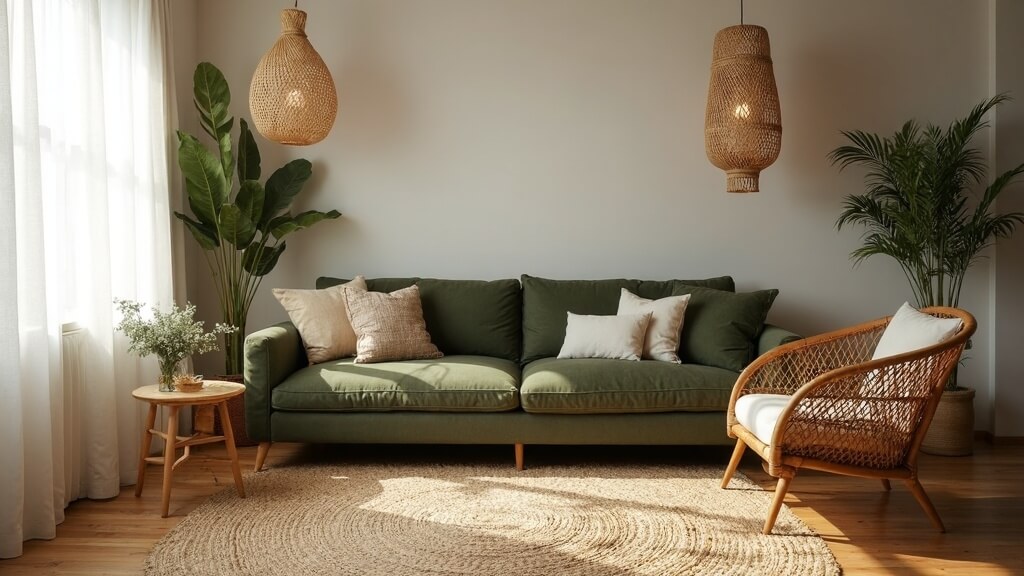 Qué colores combinan con verde militar: el tono natural que transforma cualquier espacio 15