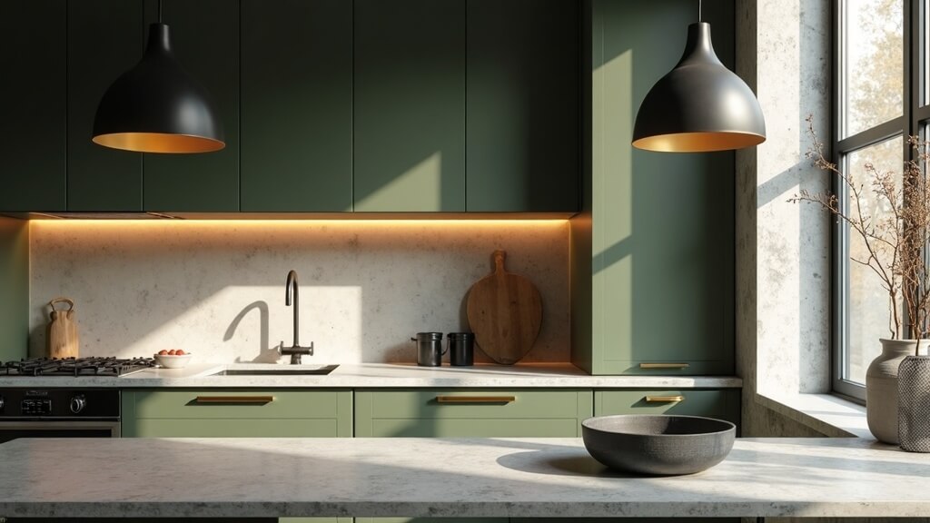 Qué colores combinan con verde militar: el tono natural que transforma cualquier espacio 16