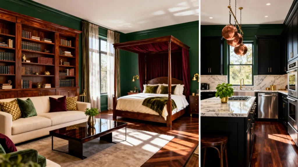 +19 fotos sobre qué colores combinan con la madera oscura: ideas elegantes y actuales para acertar siempre 37