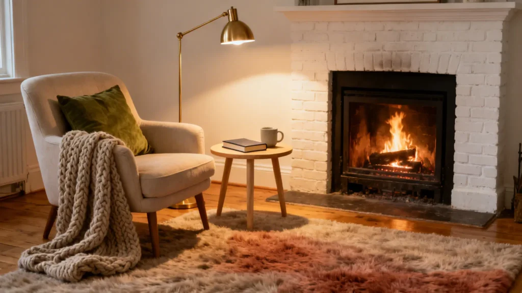 Salones pequeños con chimenea: ideas de decoración para ganar calidez sin perder espacio 19