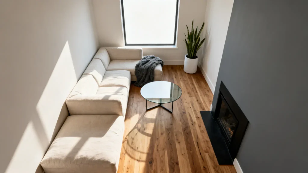 Salones pequeños con chimenea: ideas de decoración para ganar calidez sin perder espacio 17