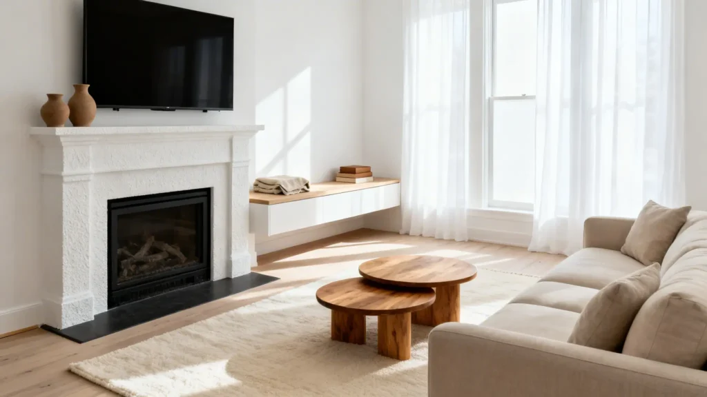 Salones pequeños con chimenea: ideas de decoración para ganar calidez sin perder espacio 16