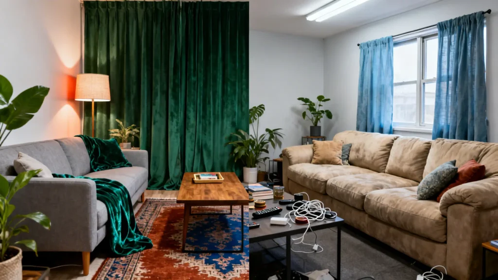 12 ideas para salones pequeños con encanto para que tu salón mini se vea más amplio, cálido y lleno de personalidad 19