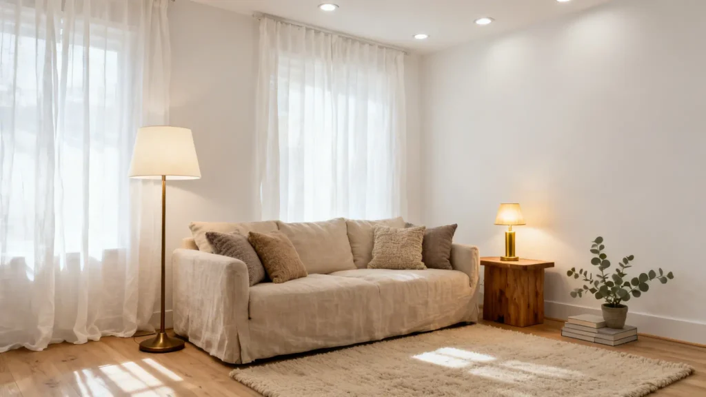 12 ideas para salones pequeños con encanto para que tu salón mini se vea más amplio, cálido y lleno de personalidad 11