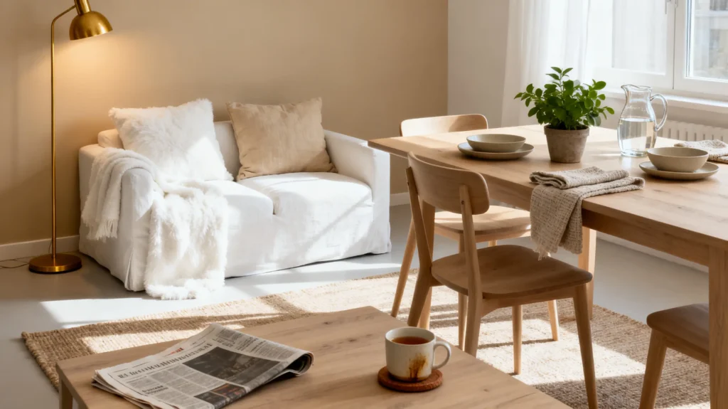 Salón comedor pequeño integrado: soluciones reales para espacios reducidos 6 Salón comedor pequeño integrado: soluciones reales para espacios reducidos 5