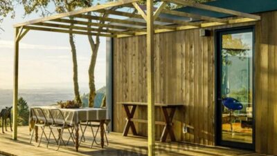 Estilos de pérgolas de madera para diferentes tipos de jardines 5